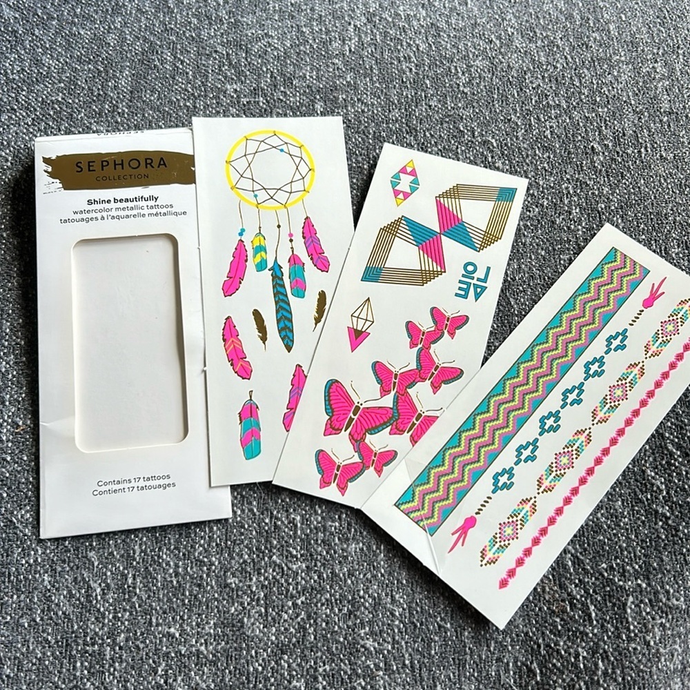 Sephora. Collection tattoos​​